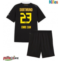 Camiseta Borussia Dortmund Emre Can #23 Visitante Equipación para niños 2026-27 manga corta (+ pantalones cortos)